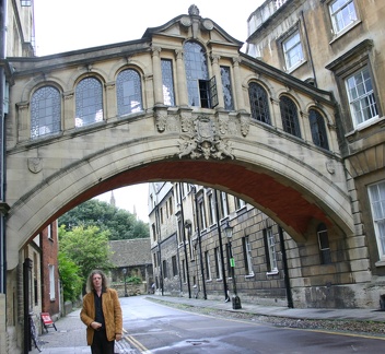 Oxford jag under bron